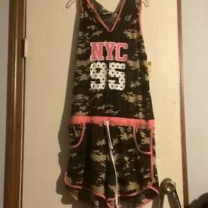 Camouflage NYC 95 Sleeveless Romper